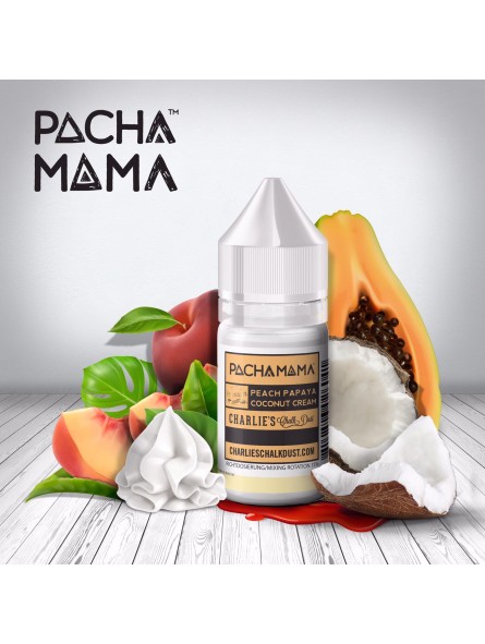 Peach Papaya Coconut Cream  Pacha Mama CHARLIE'S CHALK DUST 30ml Aroma Concentrato