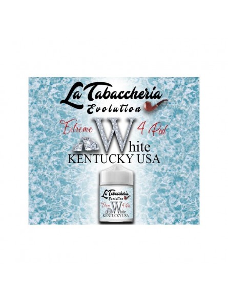 EXTREME 4POD WHITE KENTUCKY USA LA TABACCHERIA AROMA SCOMPOSTO 20ML