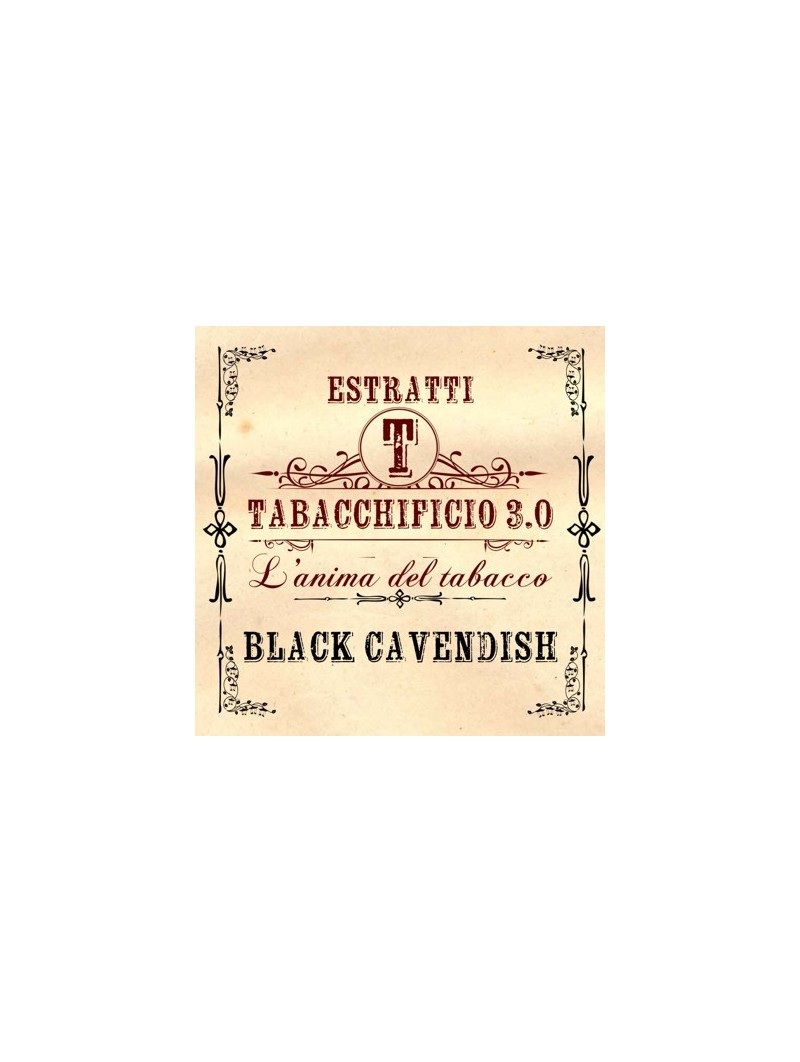 TABACCHIFICIO 3.0 - BLACK CAVEDISH AROMA CONCENTRATO 20ml