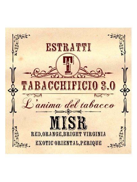 TABACCHIFICIAO 3.0 - MISR - BLEND AROMA CONCENTRATO 20ml