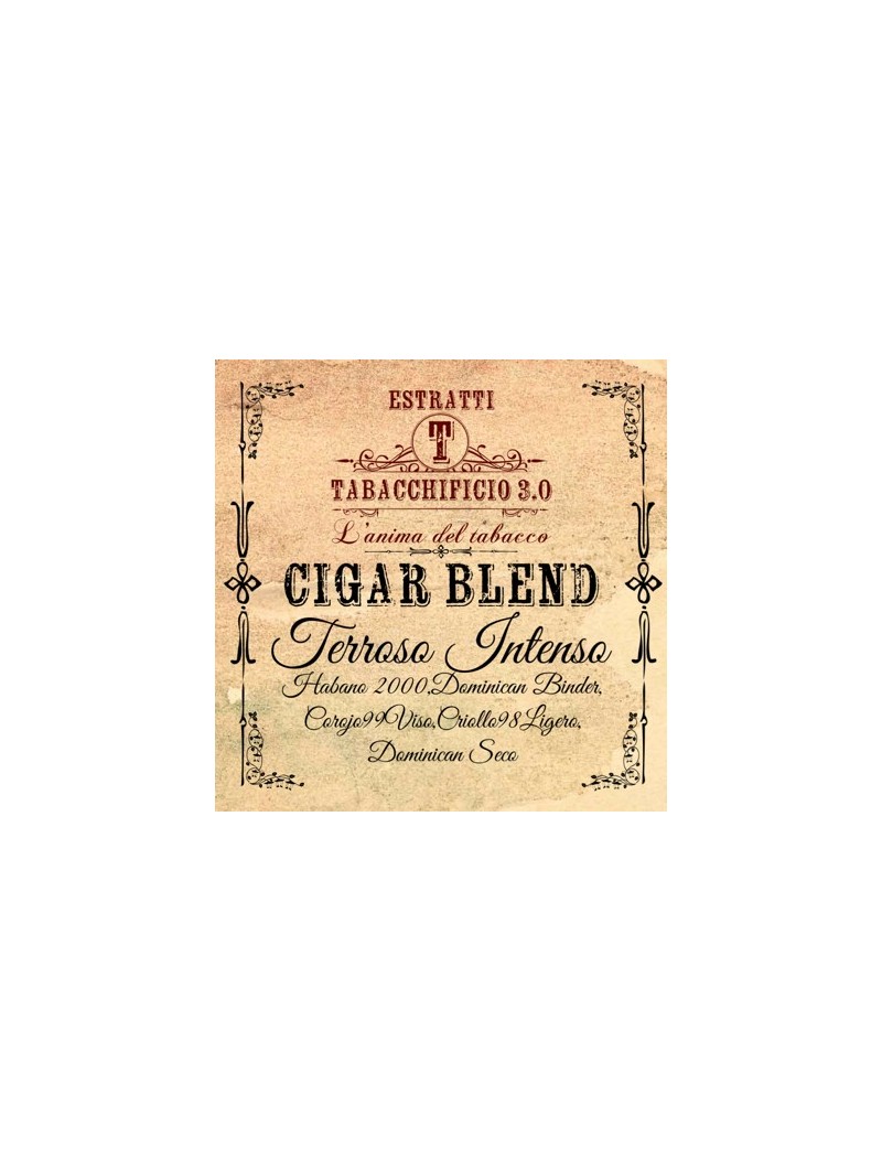 TABACCHIFICIO 3.0 - TERROSO INTENSO - Cigar Blend AROMA CONCENTRATO 20ml