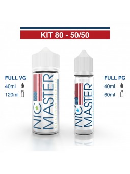 NIC MASTER - KIT 80 (40ML...