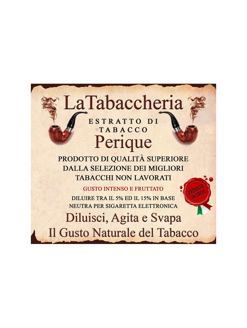 Estratto di Tabacco Perique LA TABACCHERIA AROMA CONCENTRATO 10ML